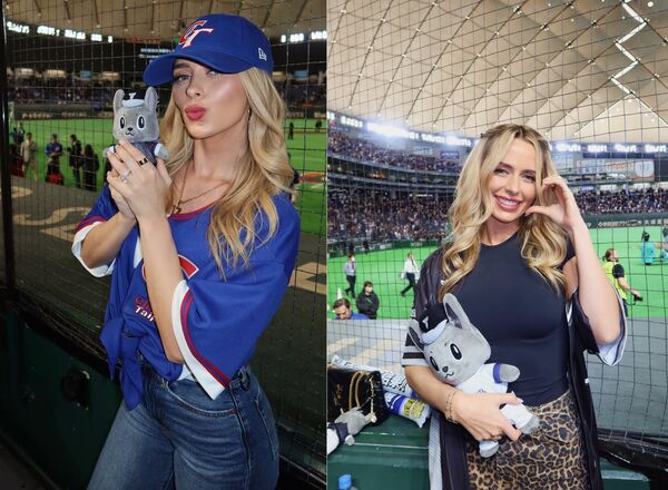 費仔妻子熱愛中華隊吉祥物「歐告」的原因。（圖／翻攝自IG@hannafairchi）