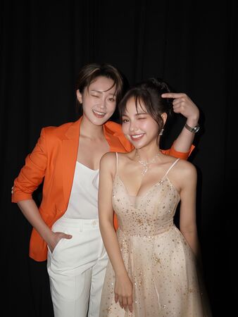 ▲徐凱希跟張文綺首度一起主持。（圖／翻攝臉書）