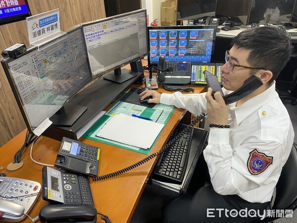 ▲逢甲女大生校內突倒地！癲癇發作沒呼吸心跳　119線上指導AED電擊救回。（圖／台中市消防局提供）