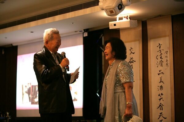 ▲桃園政壇大老慶鑽石婚