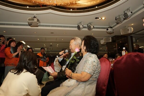 ▲桃園政壇大老慶鑽石婚