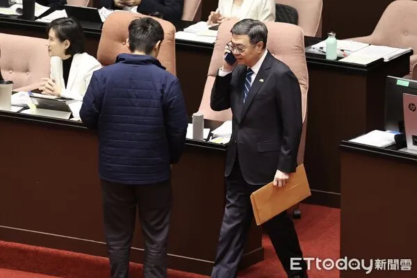 ▲行政院長卓榮泰赴立法院備詢。（圖／記者徐文彬攝）