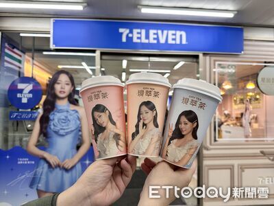 7-11聯名周子瑜推「10款台韓美食、主題杯」　限量周邊免費換