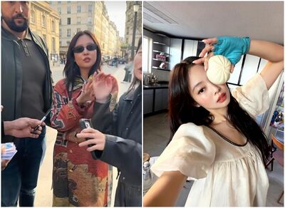 Jennie遭私生飯包圍逼簽名崩潰！　曬「比中指照」疑反擊