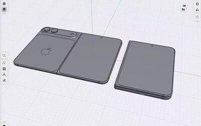 蘋果摺疊 iPhone 設計圖流出! 售價恐破6萬元