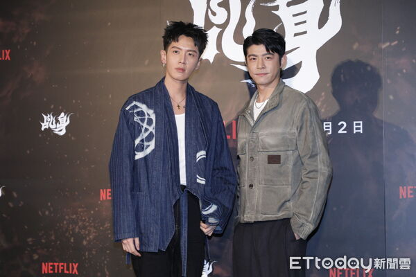 ▲▼《乩身》媒體試映聯訪，柯震東、王柏傑、陳姸霏、楊銘威、導演管偉傑、特效指導郭憲聰。（圖／記者湯興漢攝）