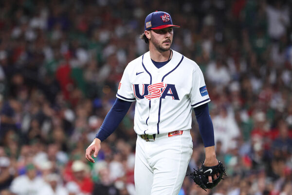 ▲美國先發投手史金斯（Paul Skenes）、隊長賈吉（Aaron Judge）。（圖／路透）