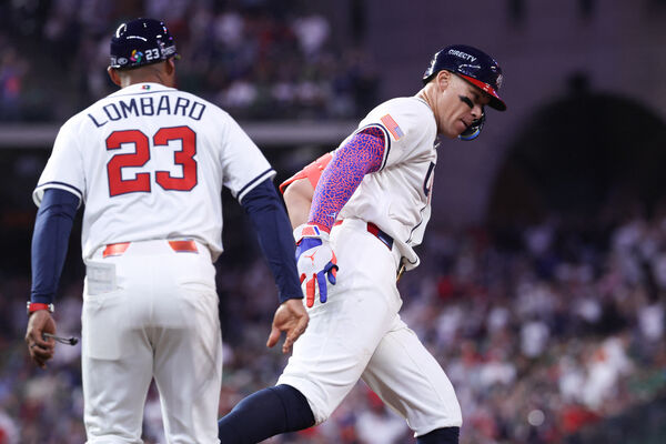 ▲美國先發投手史金斯（Paul Skenes）、隊長賈吉（Aaron Judge）。（圖／路透）