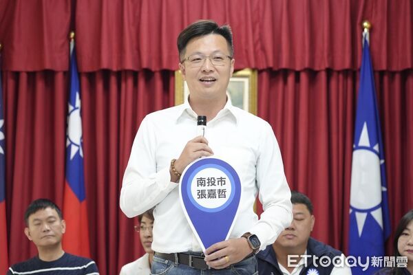 ▲南投市長張嘉哲將競選連任。（圖／國民黨南投縣黨部提供）