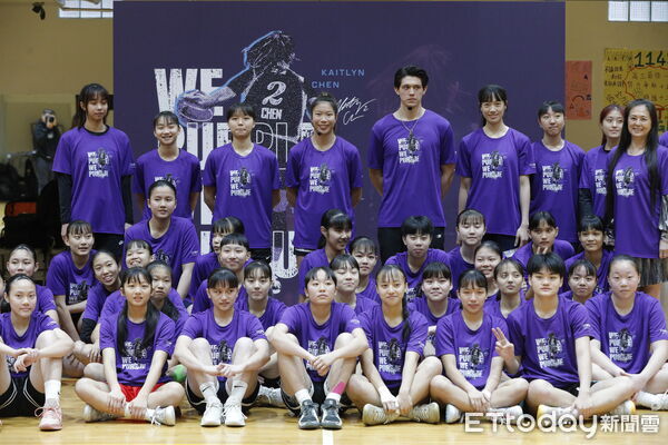 ▲▼台裔籃球好手、現役 WNBA 球員 Kaitlyn Chen來台訓練營，以自身經驗教導台灣國高中女子籃球選手。（圖／記者湯興漢攝）