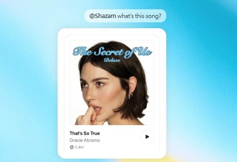 ▲▼ChatGPT整合Shazam。（圖／OpenAI）