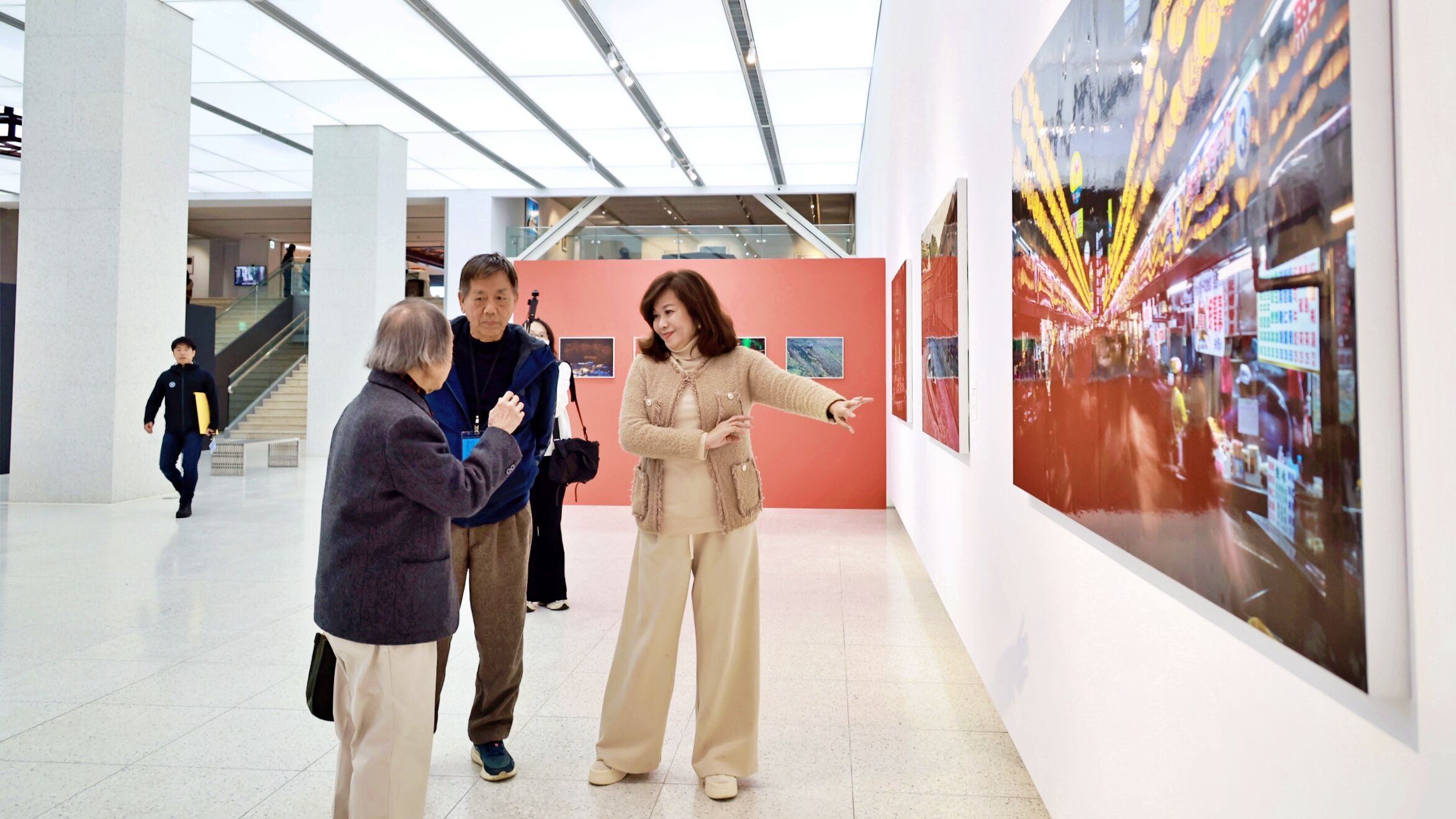 ▲基隆美術館《回望400》攝影特展開幕。（圖／記者郭世賢翻攝）