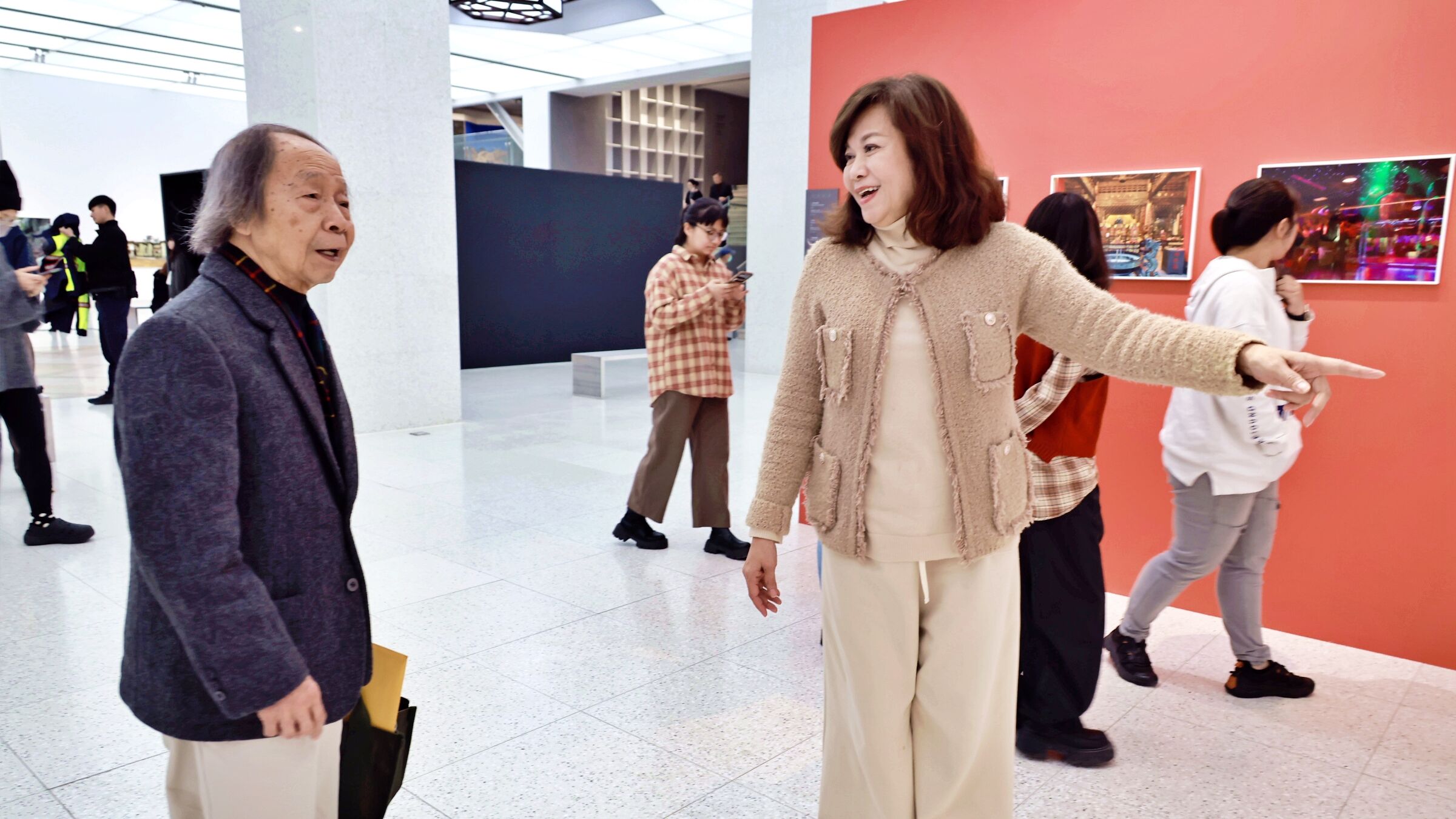 ▲基隆美術館《回望400》攝影特展開幕。（圖／記者郭世賢翻攝）