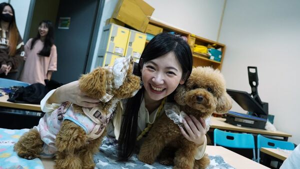 ▲優格姊姊到台北海大演講。（圖／台北海大提供）