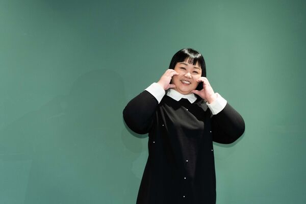 ▲《以身相許》（左起）吳碧蓮、鮑正芳、鄧志鴻、廖慧珍。（圖／大愛提供）