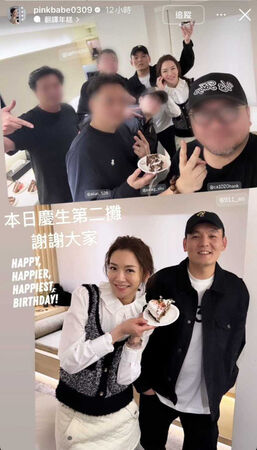 直擊／楊千霈眾星友相伴慶43歲生日　不見去年慶生夥伴春風蹤影