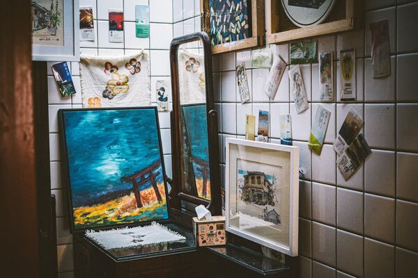 ▲▼朴子清木外科咖啡屋。（圖／黑皮的旅遊筆記授權提供）