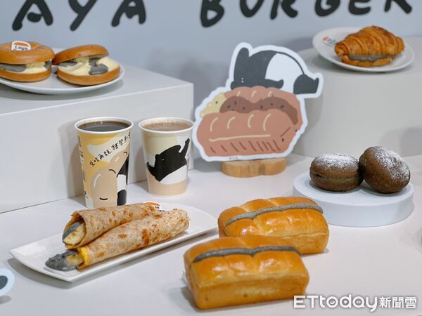▲▼連鎖早餐品牌「拉亞漢堡」攜手超人氣IP「馬來貘LAIMO」展開聯名活動，。（圖／記者蕭筠攝）