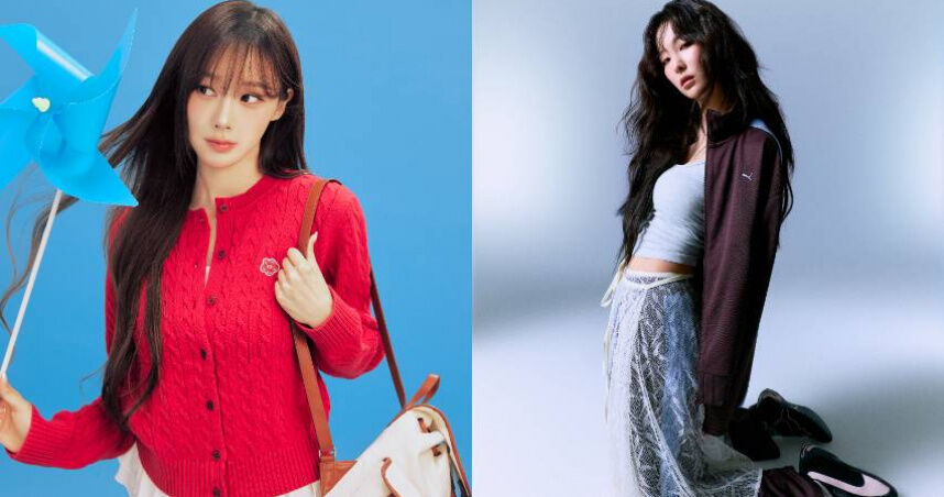 女團時髦教科書！瑟琪、Giselle示範春日「可鹽可甜」穿搭公式，亮點一次看