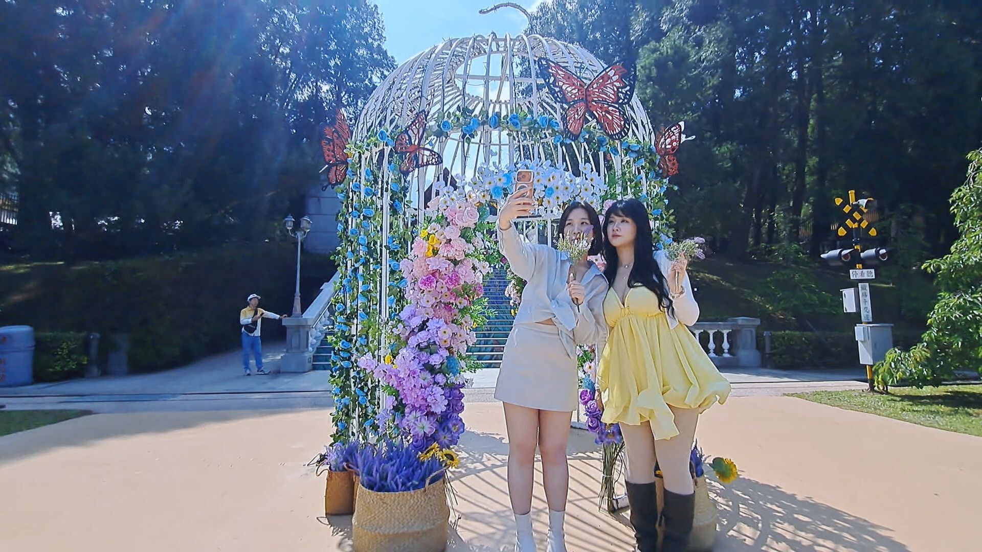 ▲紫戀薰衣草浪漫盛開！九族文化村賞花＋遊樂一次玩 ▼             。（圖／記者鄭遠龍攝）