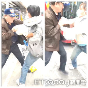 不爽被按喇叭！超派單車男攔公車理論　前議員協調也遭車鎖K頭