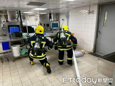 香格里拉飯店消防編組訓練　南消強化大型場所防災應變