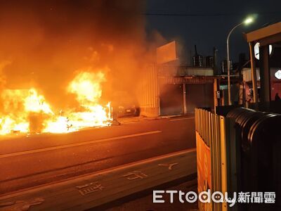 快訊／台南永康鐵皮屋大火！火勢波及7間　2人無生命跡象