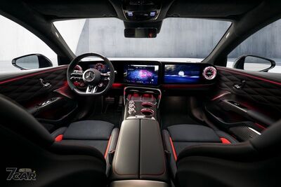 賓士「AMG GT跑房車大改款」內裝曝光！全新數位化座艙性能味更濃