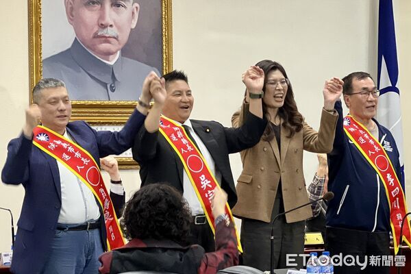▲▼國民黨主席鄭麗文宣布新北市長、宜蘭縣長、嘉義市長候選人。（圖／記者鄭佩玟攝）