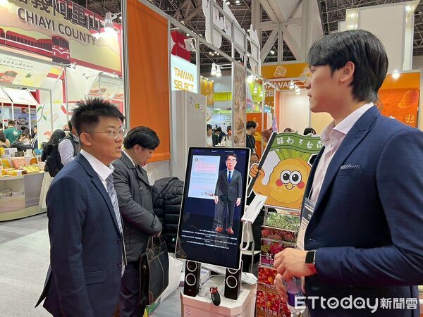 ▲台南市政府前進東京食品展，打造歷年最大台南專區，推廣在地農特產品。（記者林東良翻攝，下同）