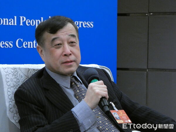 ▲▼大陸全國人大代表、北京大學台灣研究院院長李義虎。（圖／記者陳冠宇攝）