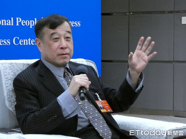 ▲▼大陸全國人大代表、北京大學台灣研究院院長李義虎。（圖／記者陳冠宇攝）