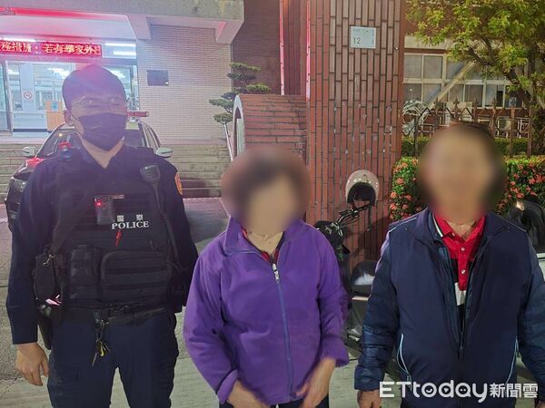 ▲潮州警方找到許姓老翁。（圖／記者陳崑福翻攝）