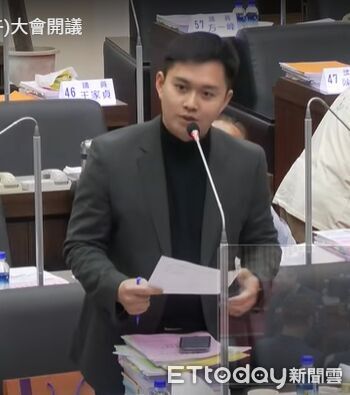 ▲台南市議會臨時會在新營召開，國民黨團聚焦土方與廚餘問題提出質詢。（記者林東良翻攝，下同）