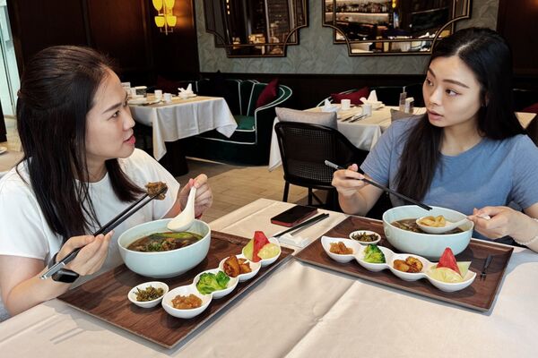 ▲台北大巨蛋步行僅約5分鐘的瀚寓酒店，推出「食旅應援」系列住房專案。（圖／業者提供）