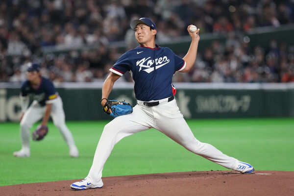 ▲ 經典賽,韓國投手孫柱永。（圖／達志影像／美聯社）