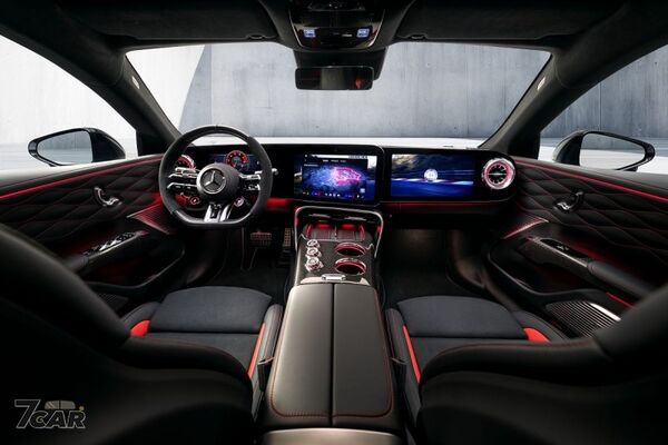 以性能為核心的數位座艙　全新世代 Mercedes-AMG GT 4-Door Coup&eacute; 內裝曝光