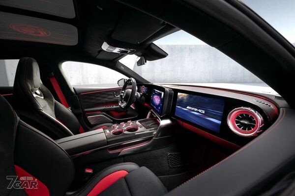 以性能為核心的數位座艙　全新世代 Mercedes-AMG GT 4-Door Coup&eacute; 內裝曝光