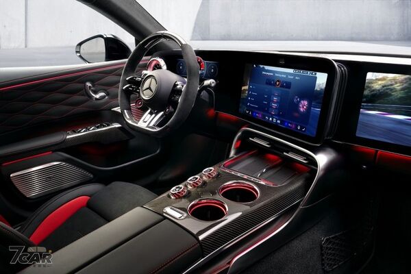 以性能為核心的數位座艙　全新世代 Mercedes-AMG GT 4-Door Coup&eacute; 內裝曝光