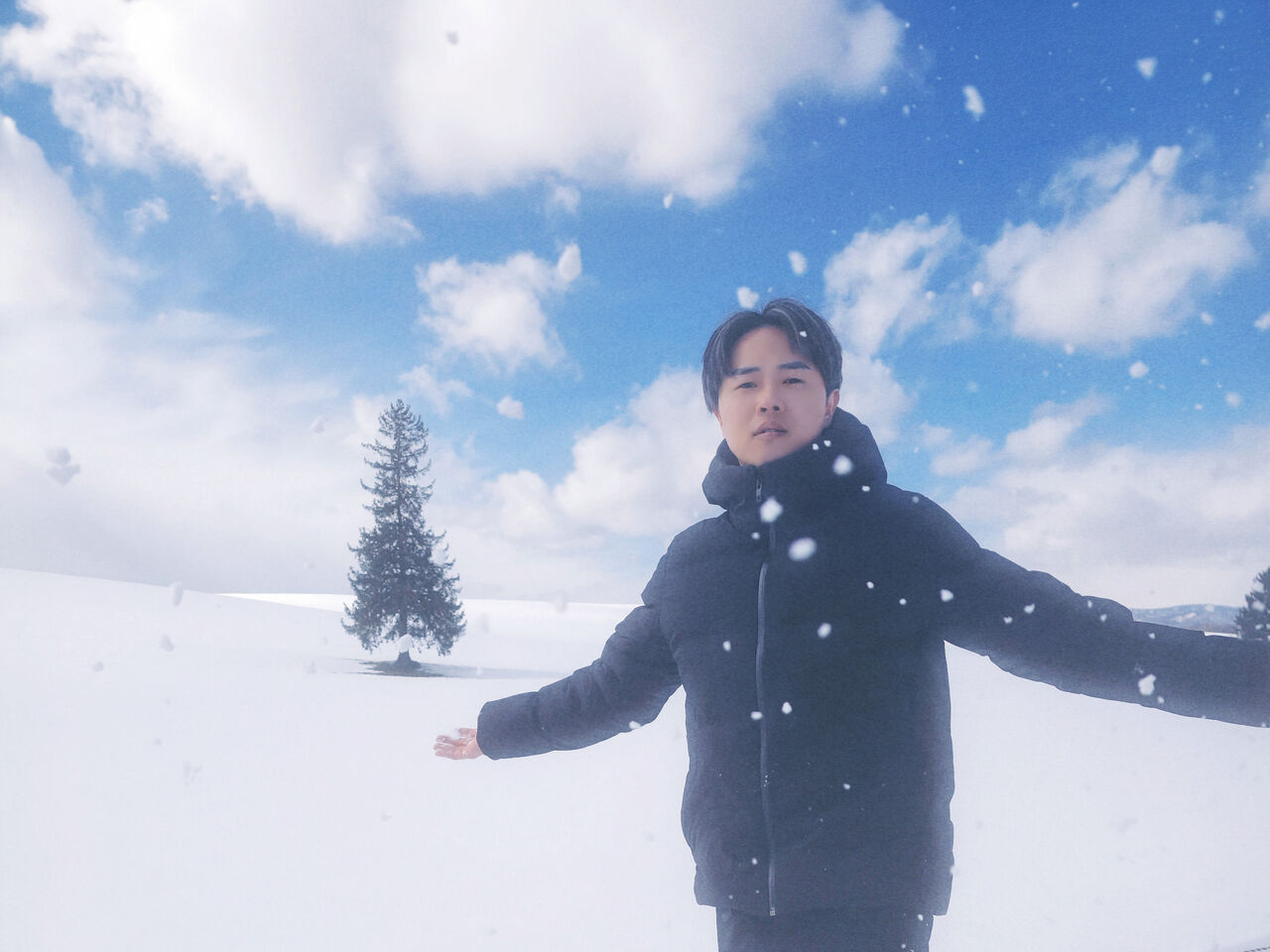 ▲▼陳孟賢、翁鈺鈞招待工作夥伴前往北海道員工旅遊。（圖／全球巨星有限公司提供）