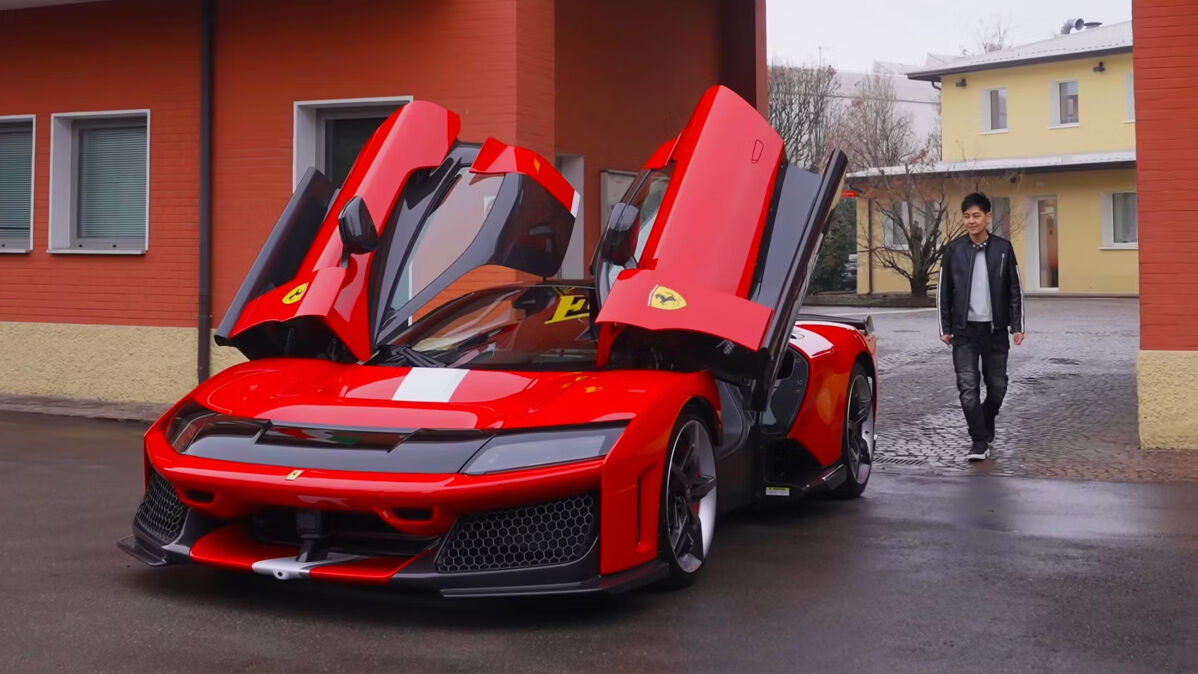 ▲台灣藝人林志穎夢幻車款再加1！喜提法拉利F80超跑。（圖／翻攝自Ferrari）