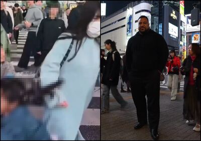 台女童在澀谷被撞！澳洲最壯男人親赴現場實測　結局讓他嘆很失望