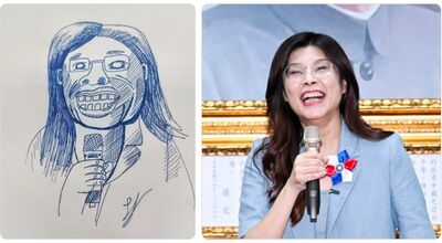 高中生畫鄭麗文哏圖慘遭藍粉出征　國民黨：支持者發聲很自然