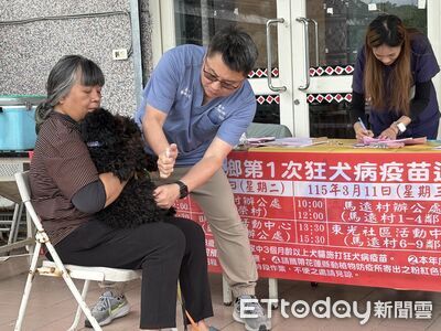 花蓮狂犬病巡迴注射開跑！今年194場次　附帶植入晶片