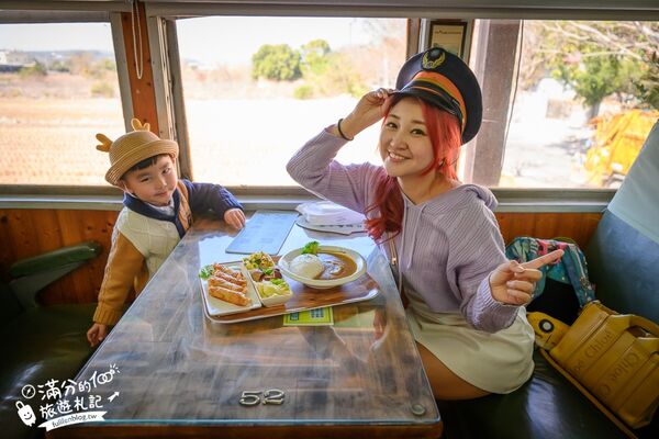 ▲▼新幹線列車站火車餐廳。（圖／部落客滿分的旅遊札記授權提供）