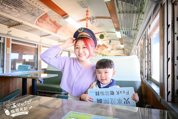 ▲▼新幹線列車站火車餐廳。（圖／部落客滿分的旅遊札記授權提供）