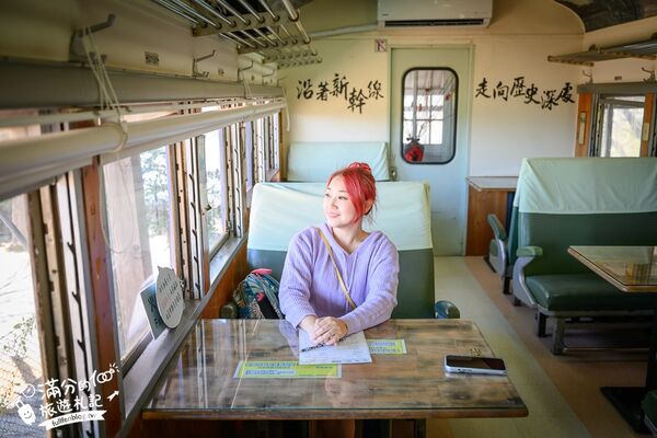 ▲▼新幹線列車站火車餐廳。（圖／部落客滿分的旅遊札記授權提供）