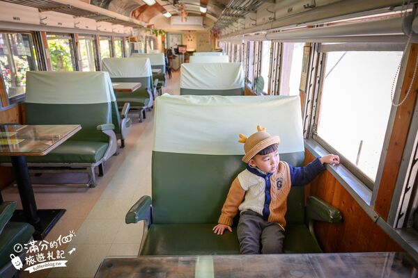 ▲▼新幹線列車站火車餐廳。（圖／部落客滿分的旅遊札記授權提供）