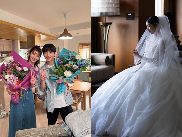 ▲▼波瑠婚後變更美！托腮賞花「無名指婚戒」首曝光。（圖／翻攝自IG）