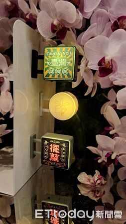 ▲超萌吉祥物「蘭獸」現身2026台灣國際蘭展，成為展場最吸睛亮點。（記者林東良翻攝，下同）